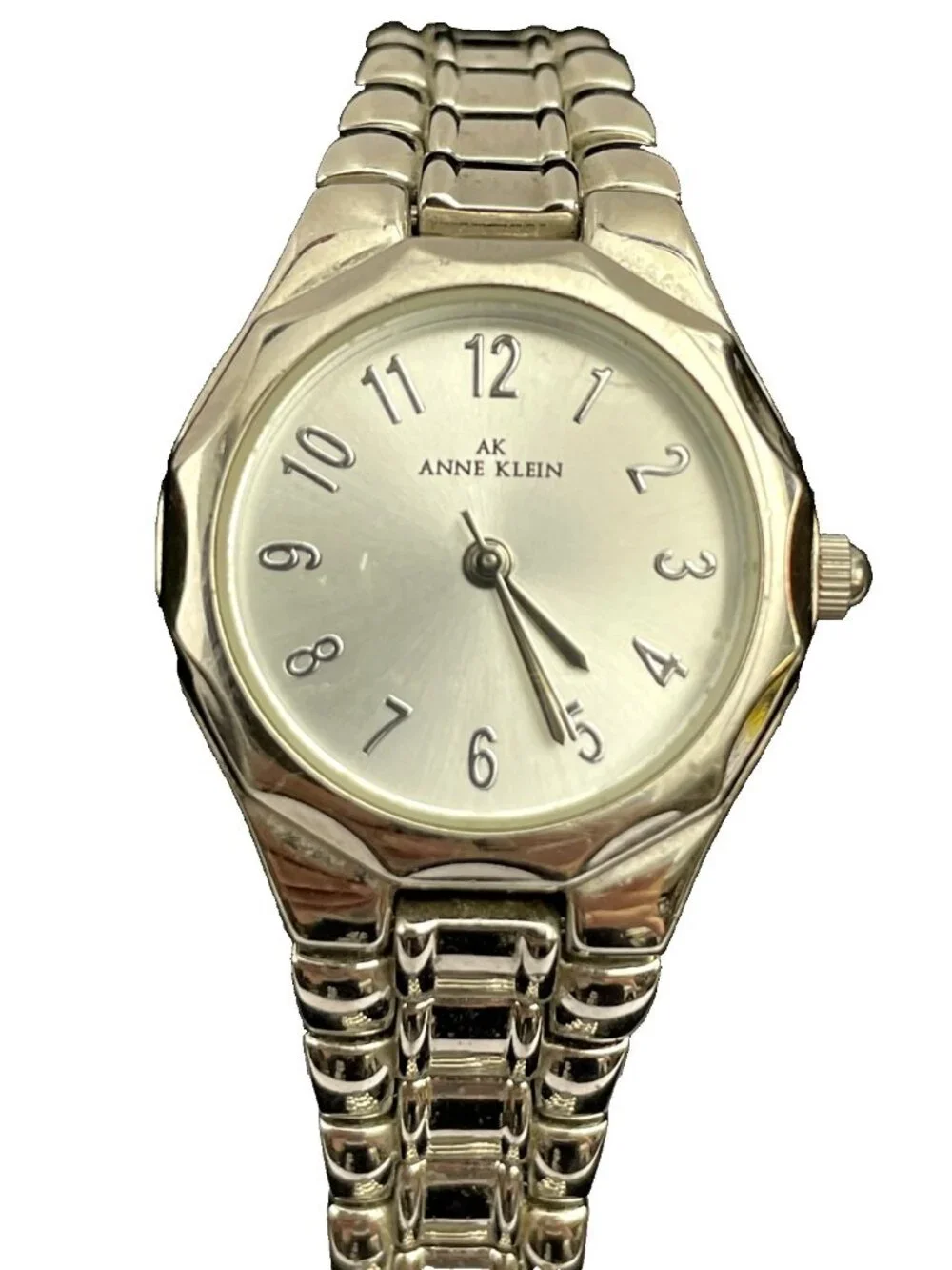 ANNE KLEIN Ladies Watch Y121E Gold Tone Stainless Steel Back